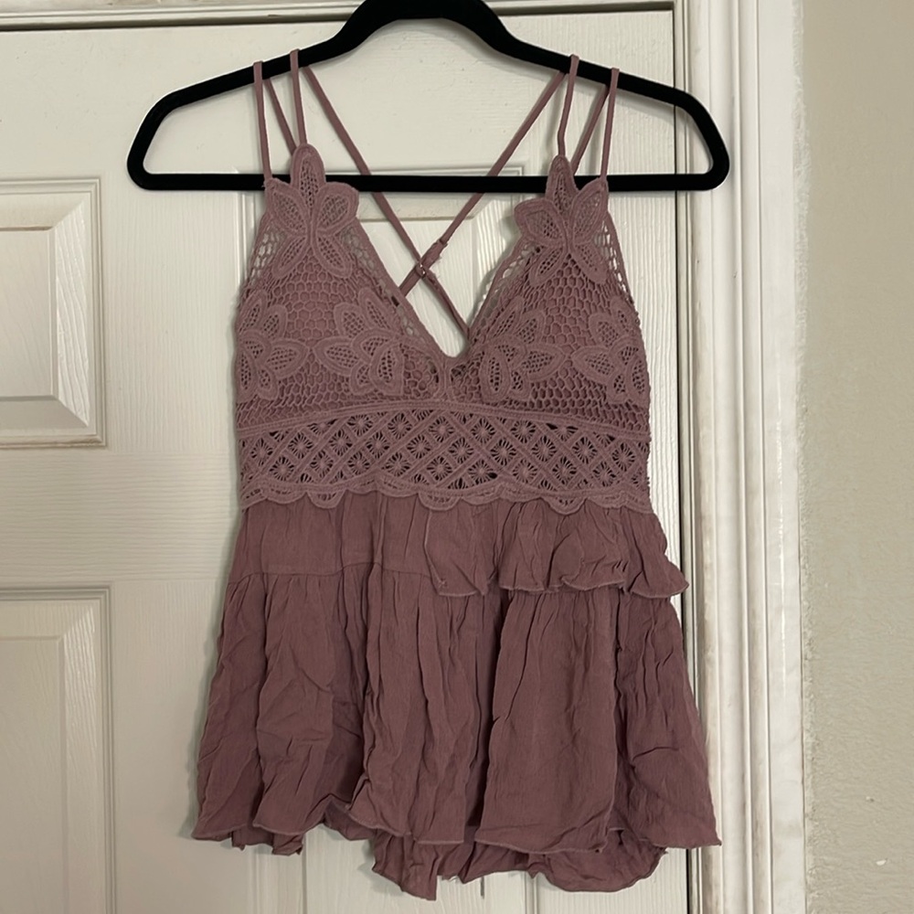 NWT Crocheted Cami Size Medium